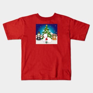 Wild Christmas Kids T-Shirt